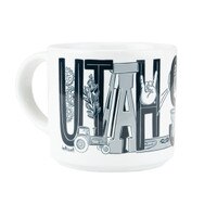 Utah State Doodle Mug
